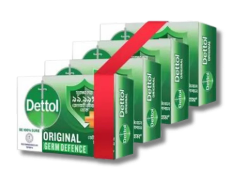 Dettol Soap 125gm (Buy 4Pcs Save 50 tk)