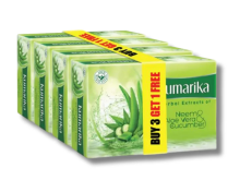 Kumarika Neem Aloe Vera Cucumber Soap 100gm (Buy3 Get1 Free)